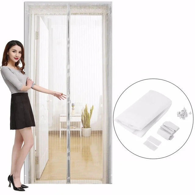 MeshGuard™ | Hands-Free Magnetic Mesh Door