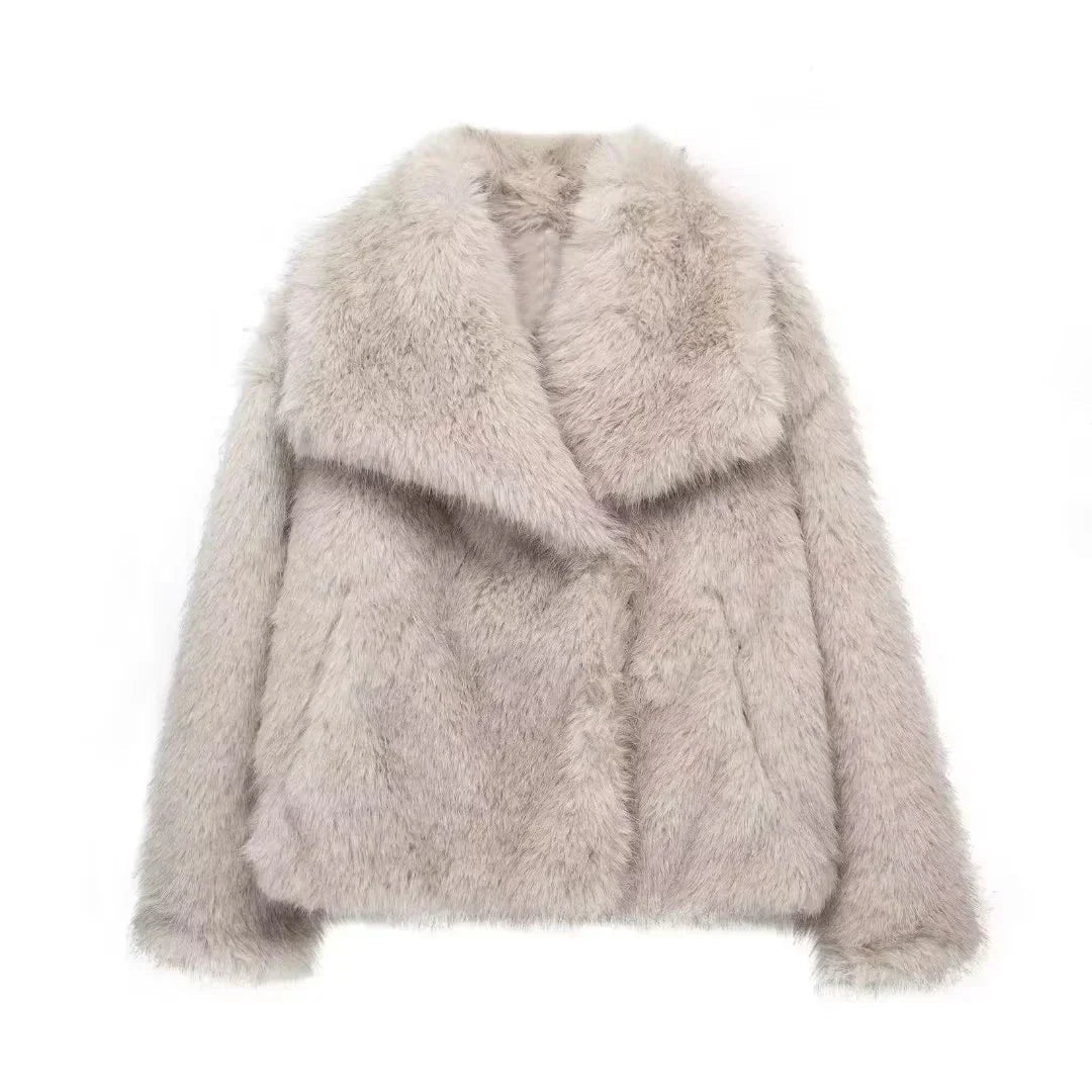 Women’s Jacket With Straight Cut And Open Front