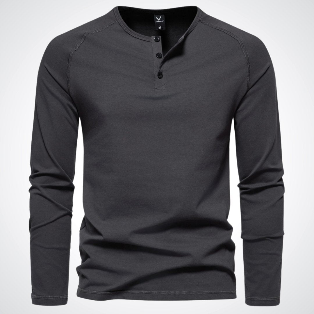 Matthius - Men's Half-Button Casual Sweater