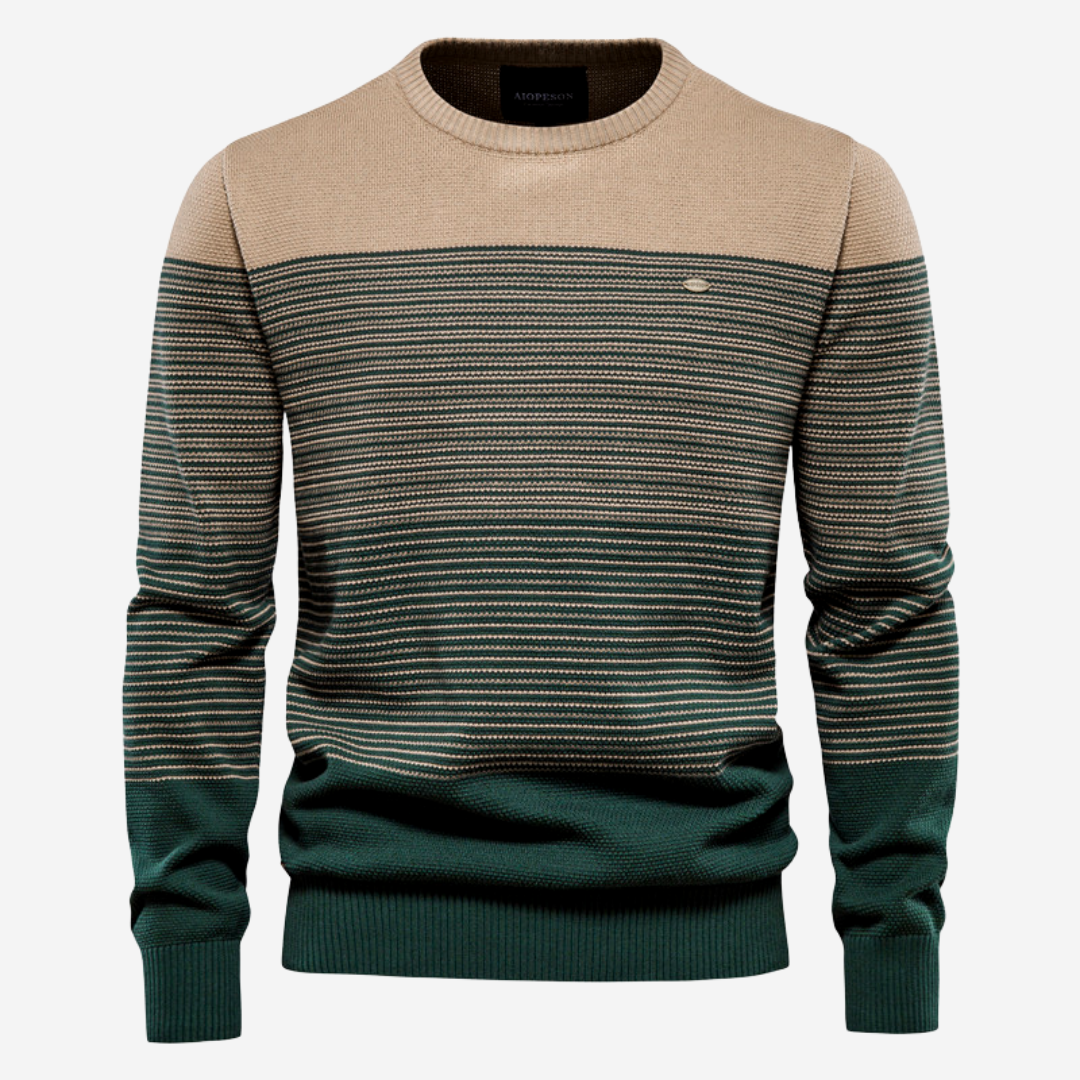 Kelvin - Men's Stripe Sweater