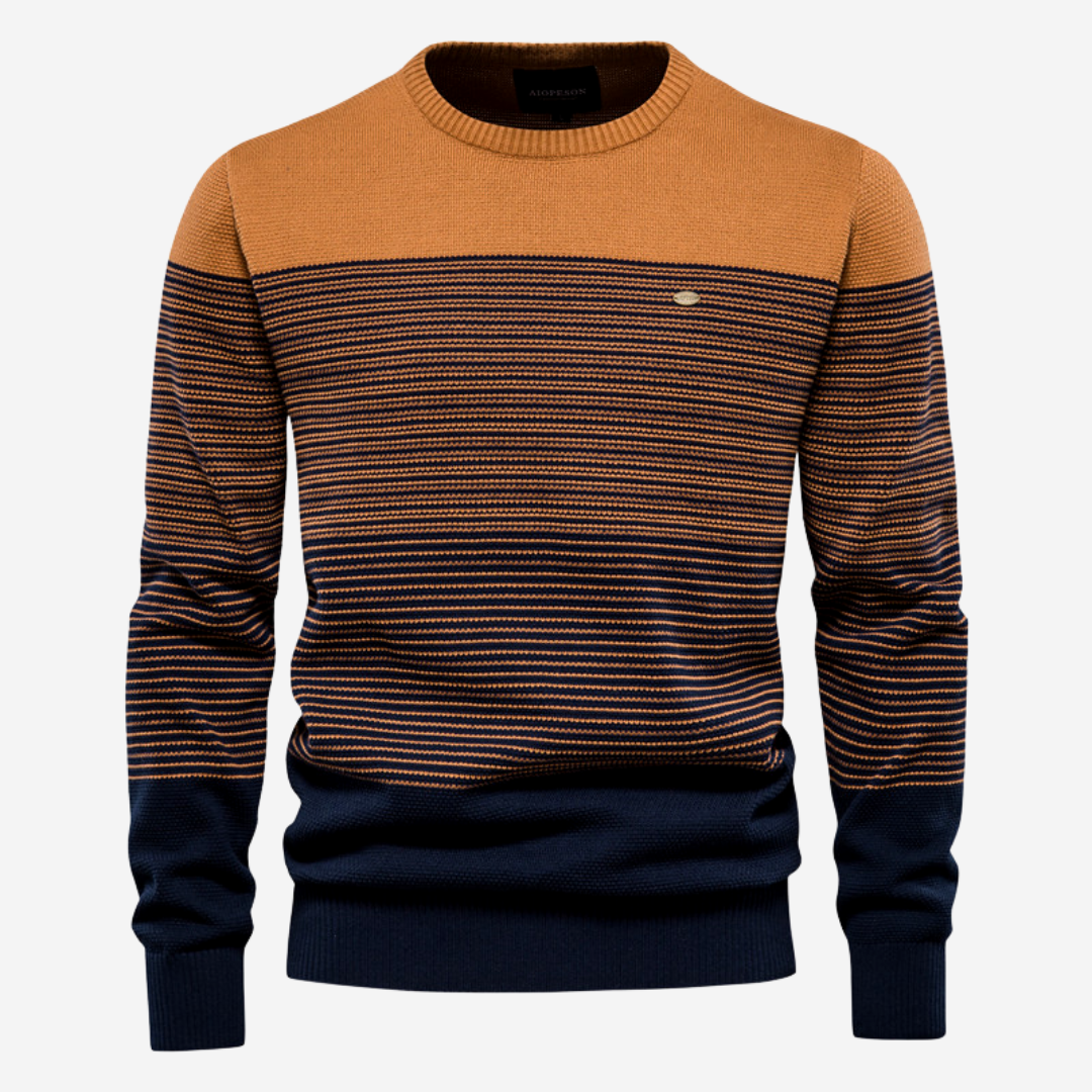 Kelvin - Men's Stripe Sweater