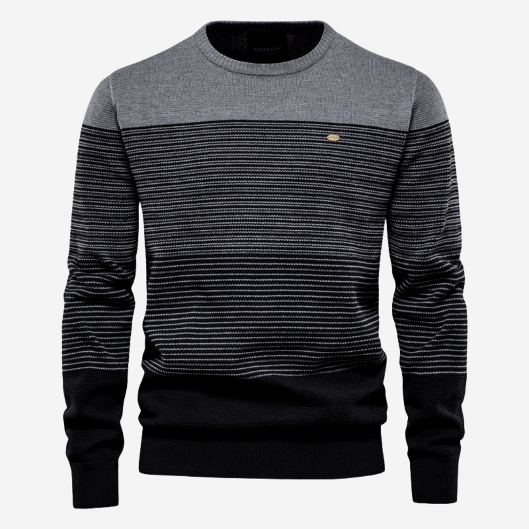 Kelvin - Men's Stripe Sweater