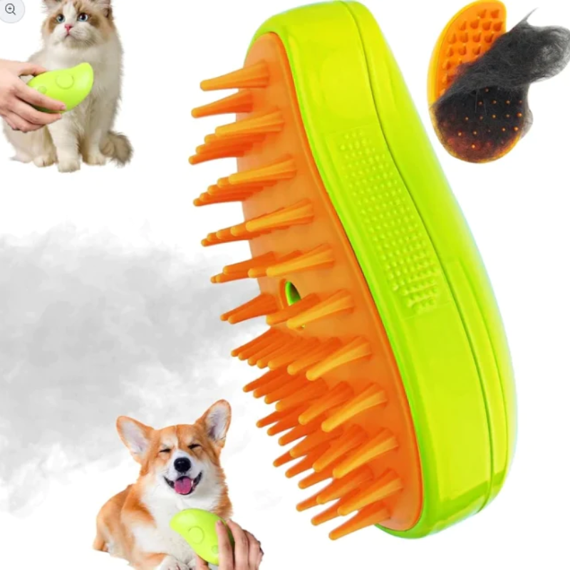 1+1 FREE | PurrfectGroom™ Multi-Purpose Pet Steam Brush