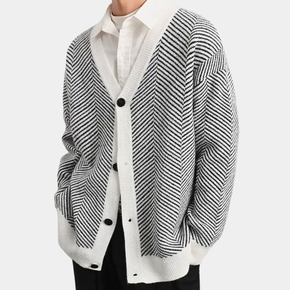 Porter - Elegant Knitted Cardigan for Men