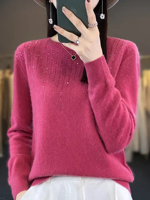 Warm Glittery Women’s Sweater