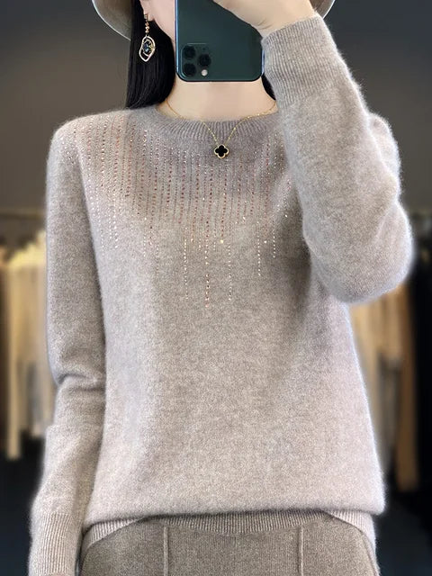 Warm Glittery Women’s Sweater