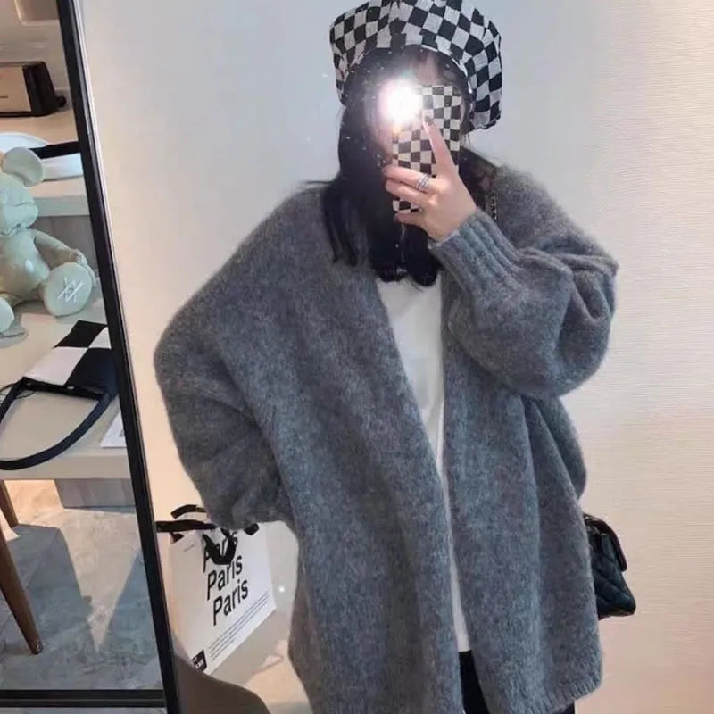 Women’s V-Neck Open Front Cardigan
