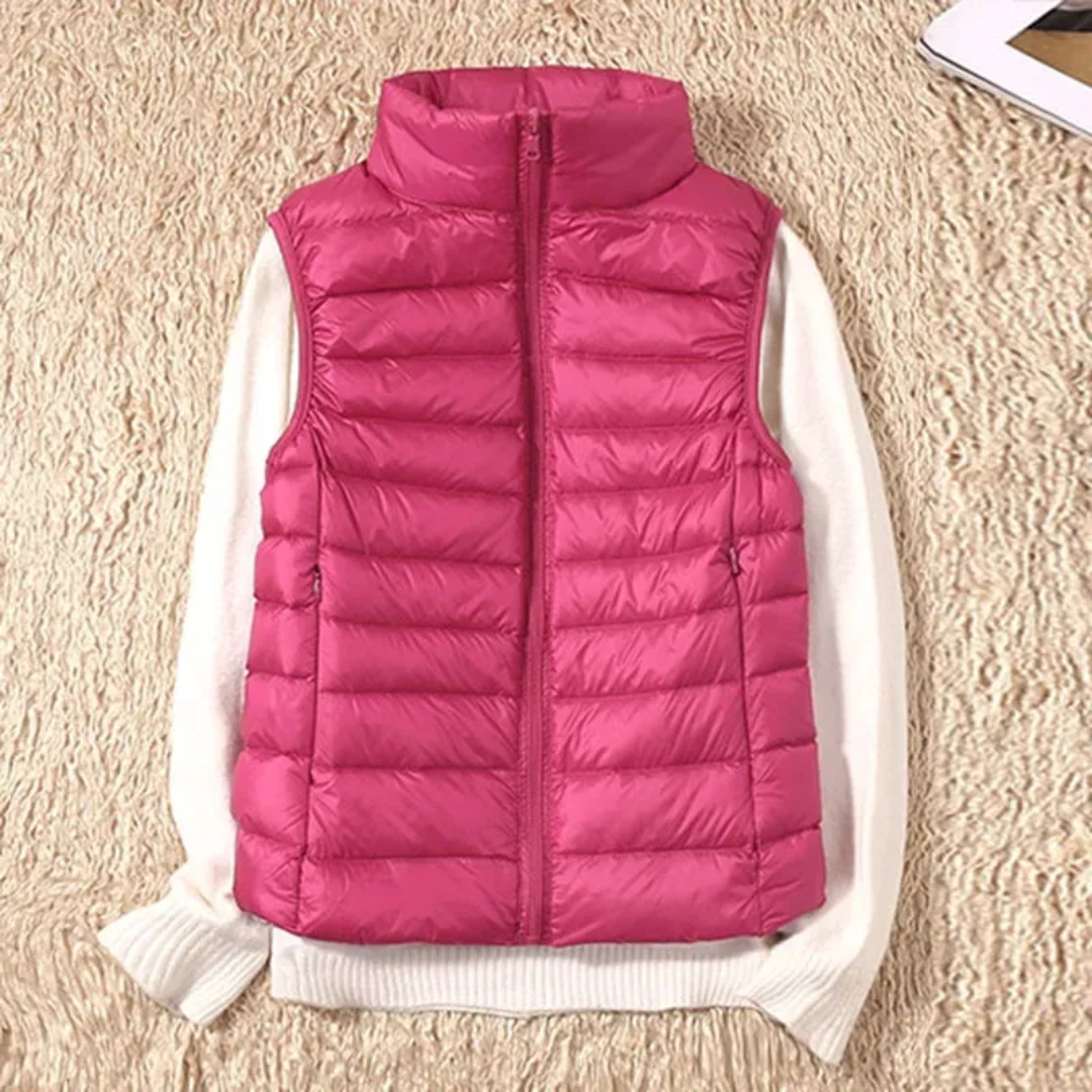 Women’s Bodywarmer Vest with Zipper