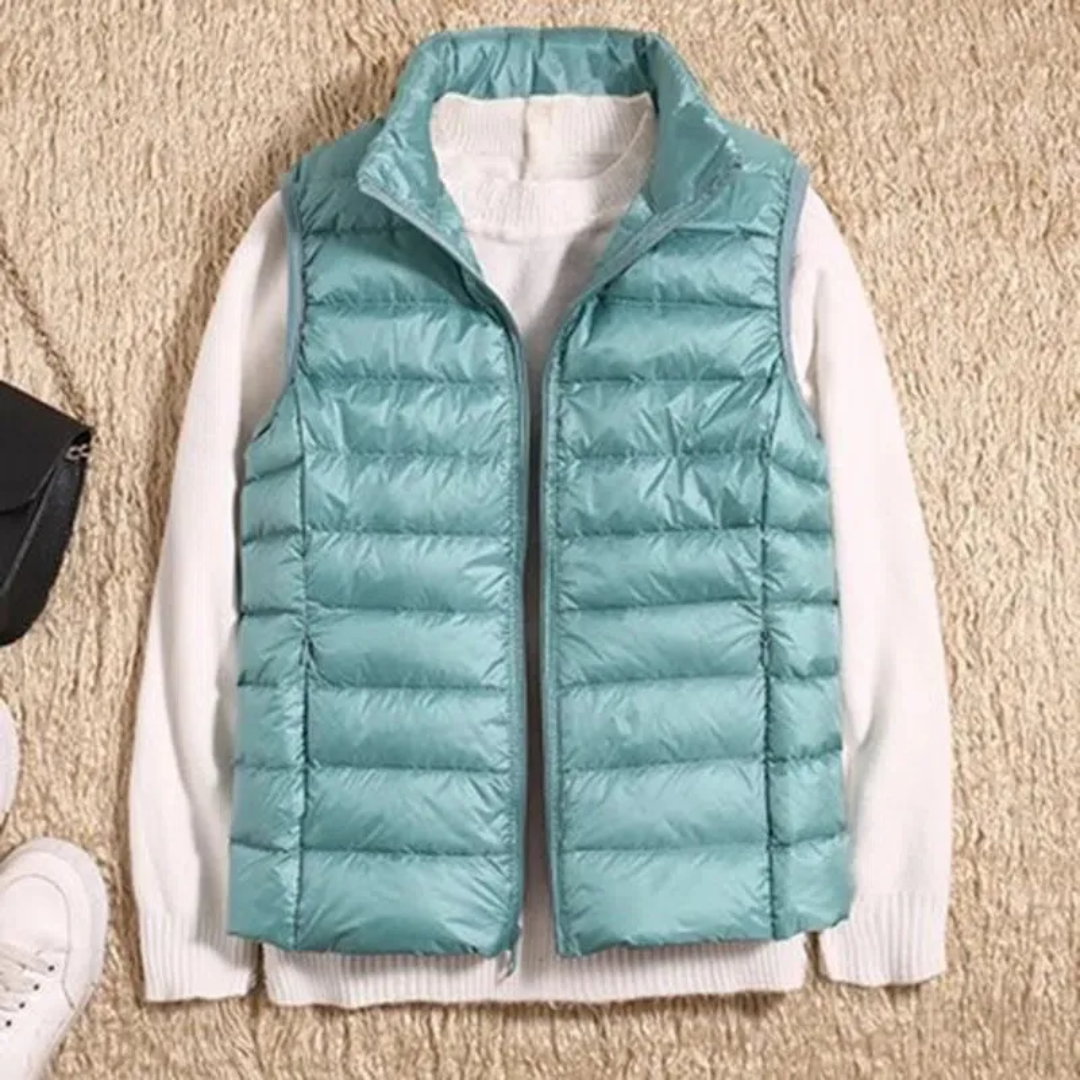 Women’s Bodywarmer Vest with Zipper