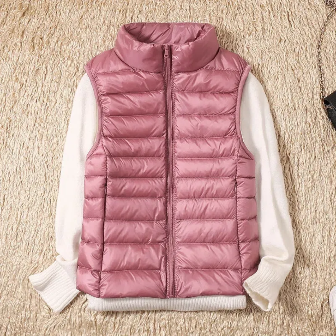 Women’s Bodywarmer Vest with Zipper