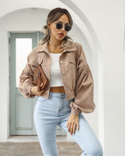 Women’s Cropped Jacket Style