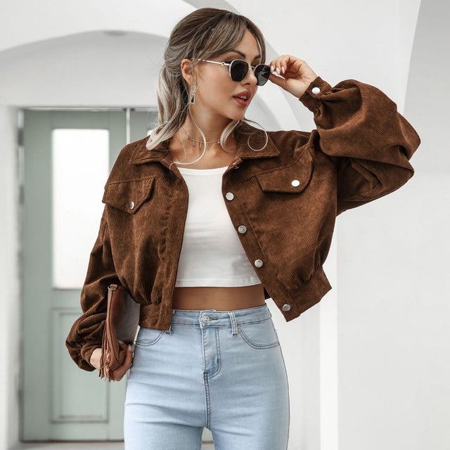 Women’s Cropped Jacket Style