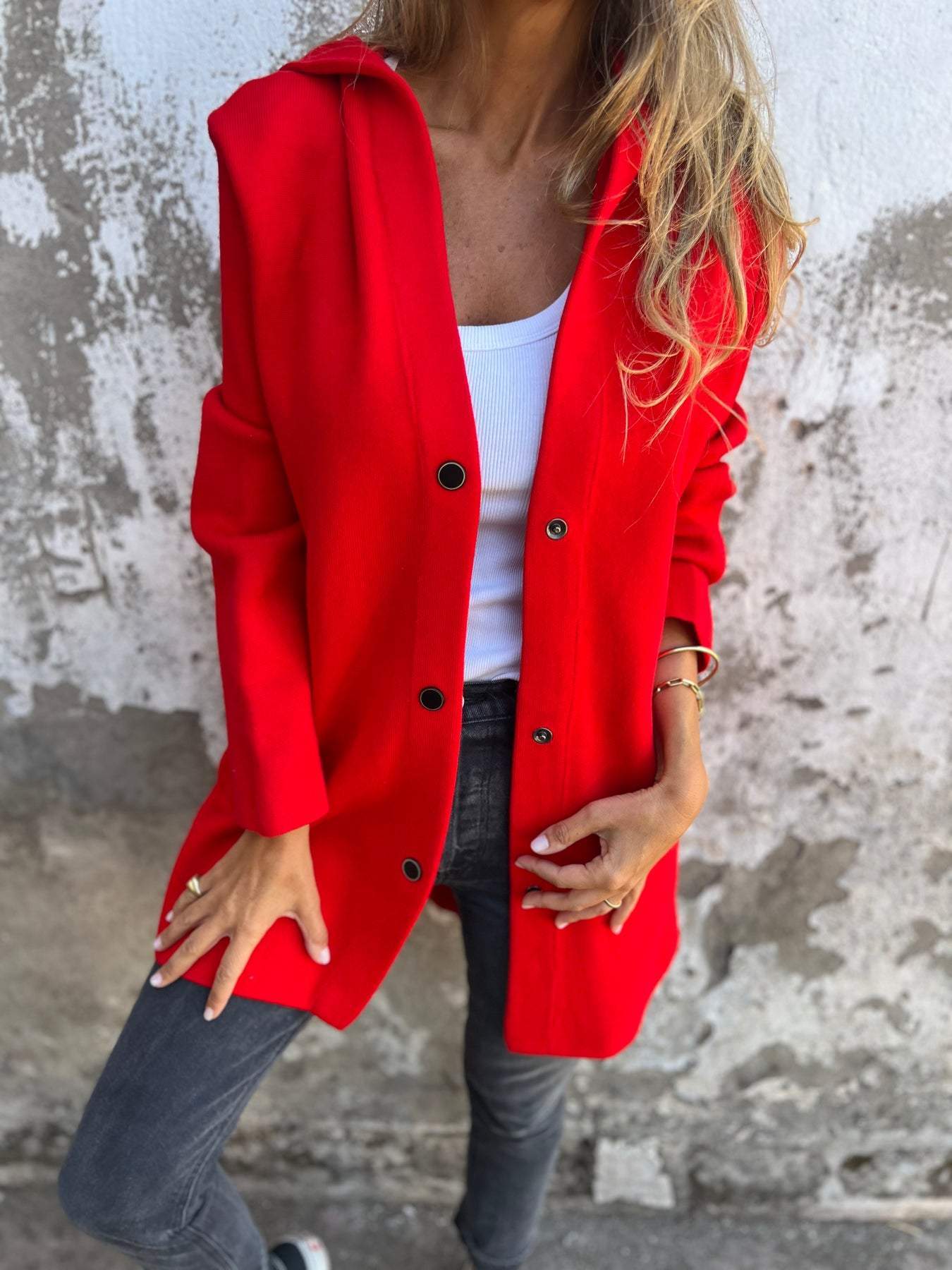 Women’s Cardigan with Button Accents
