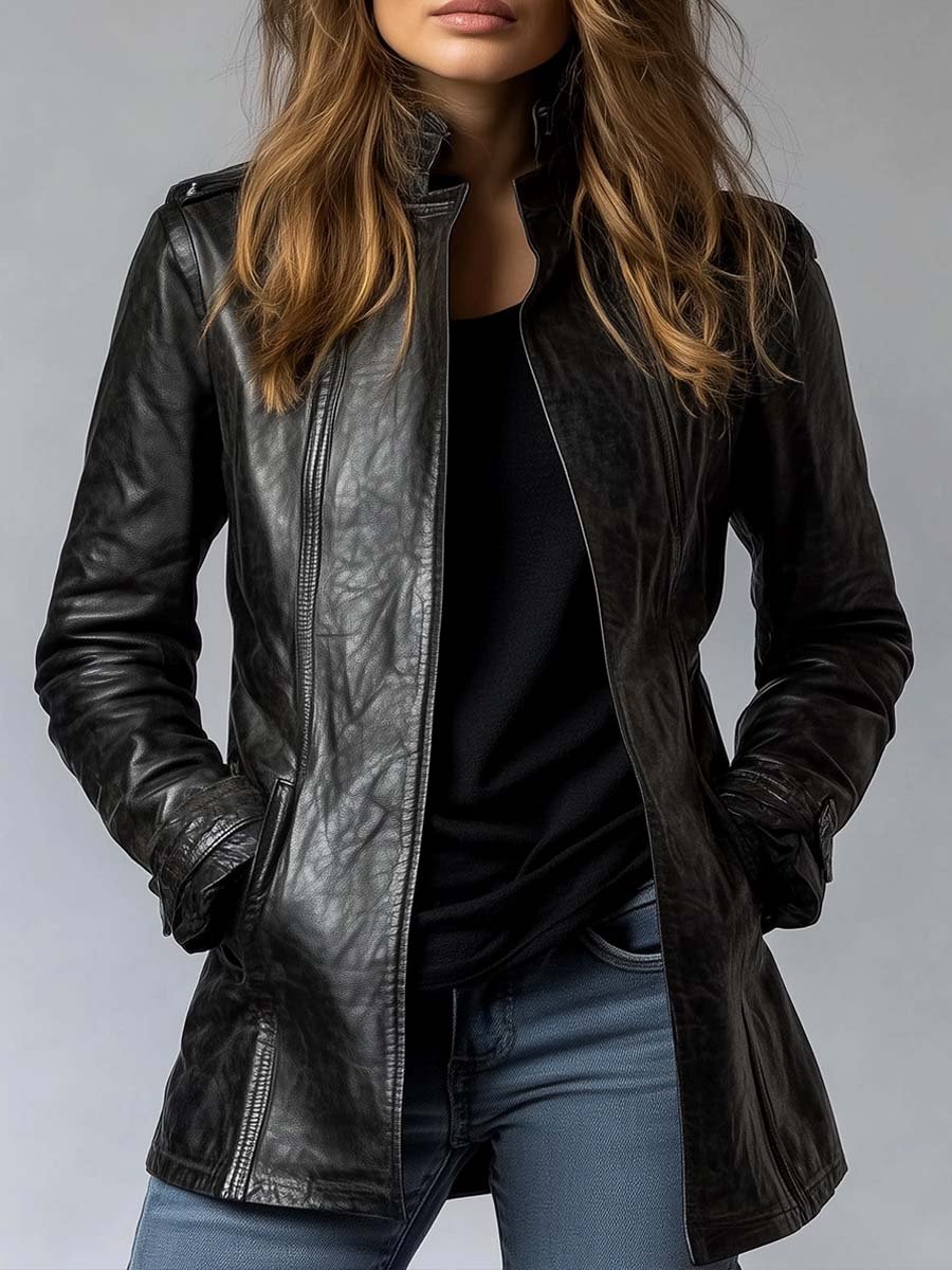 Women’s Stand Collar Jacket