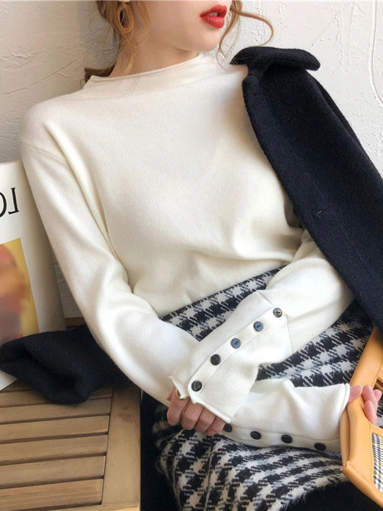 Women’s Knitted Turtleneck Sweater
