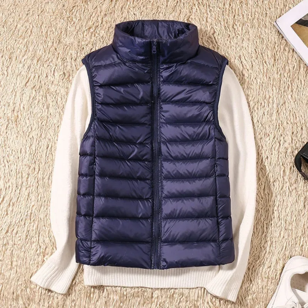 Women’s Bodywarmer Vest with Zipper