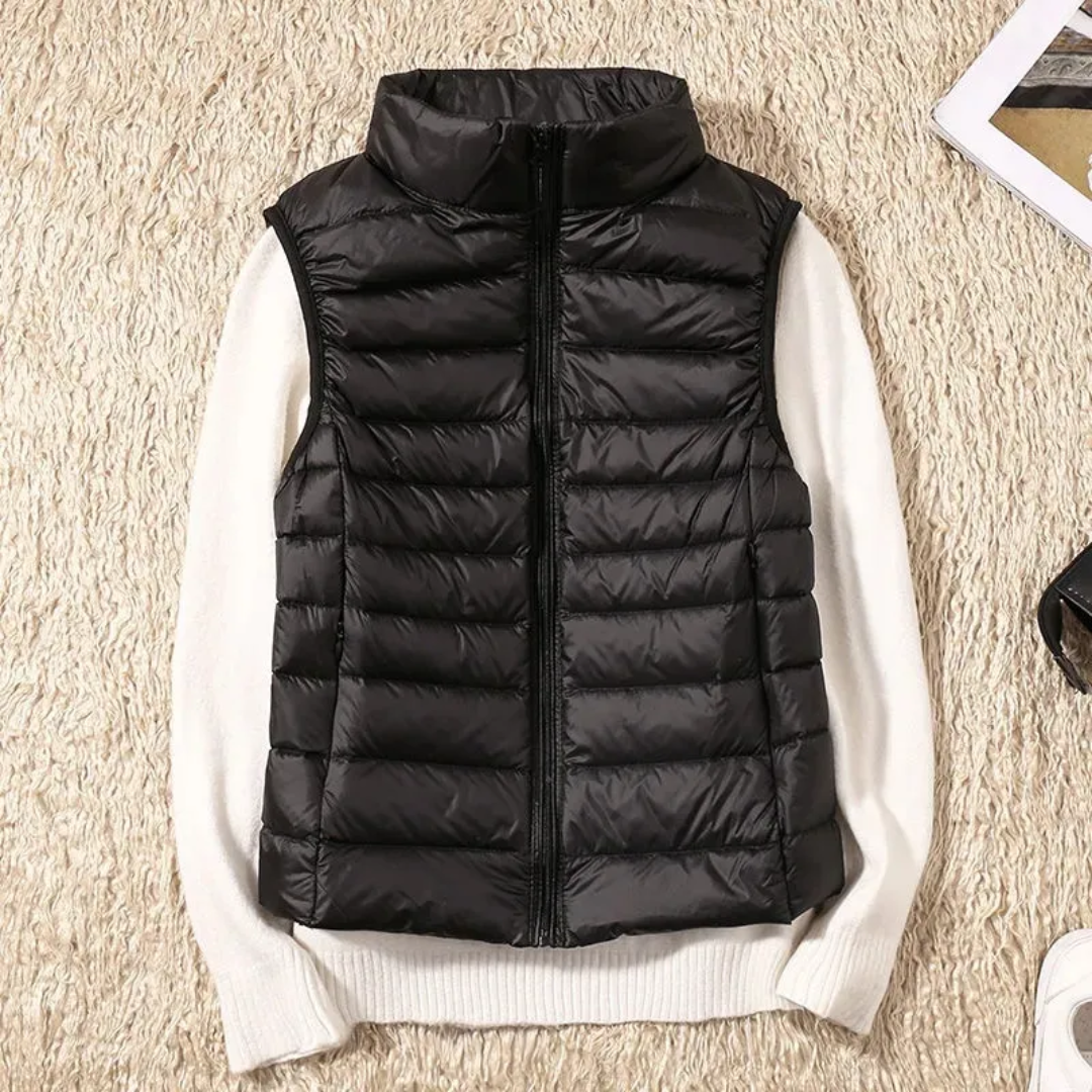 Women’s Bodywarmer Vest with Zipper