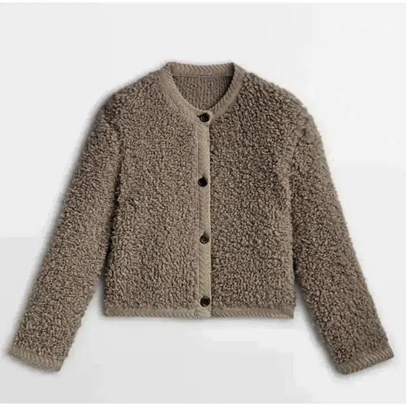 Women’s Button Front Textured Jacket