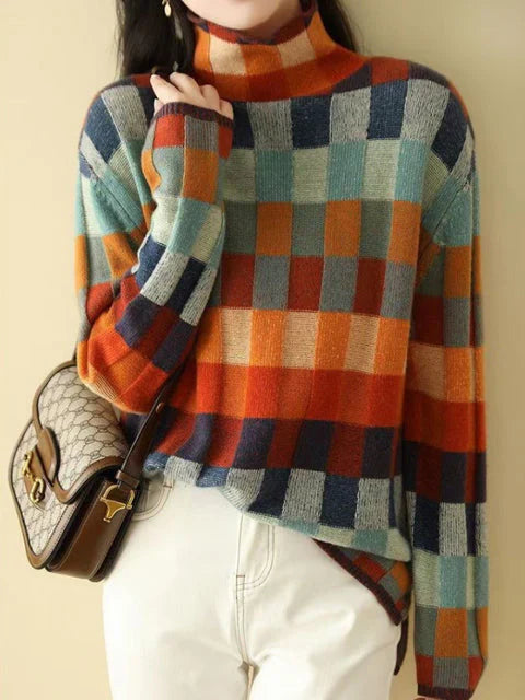 Women’s Crew Neck Sweater with Relaxed Fit