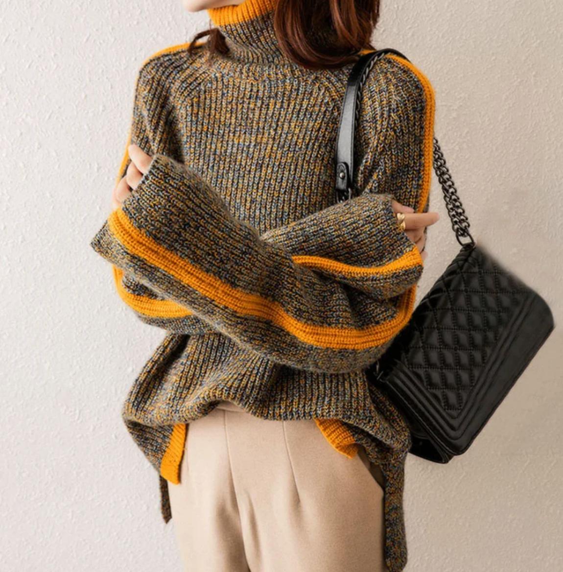 Women’s Fitted Turtleneck Jumper