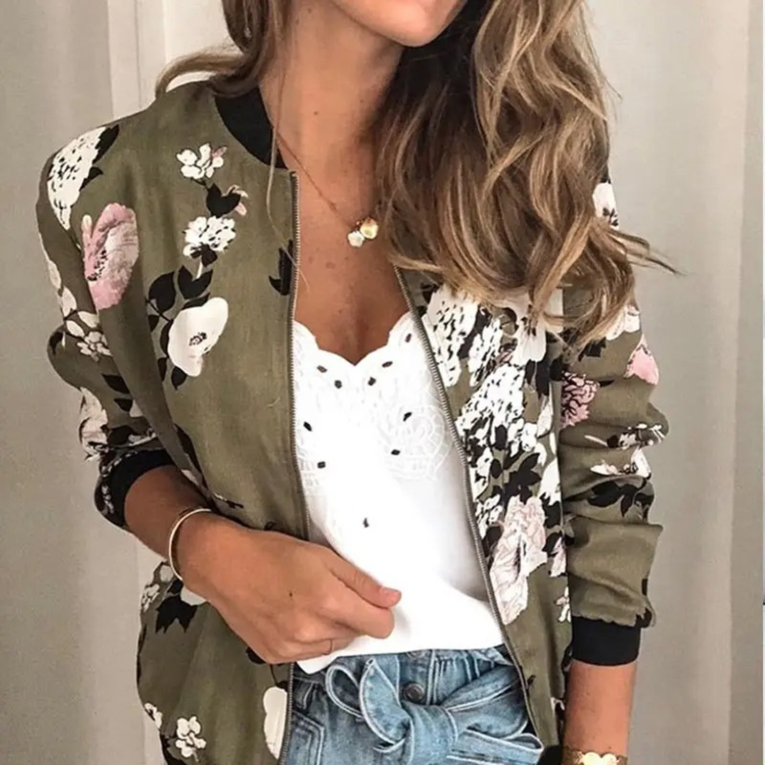 Women’s Floral Print Jacket