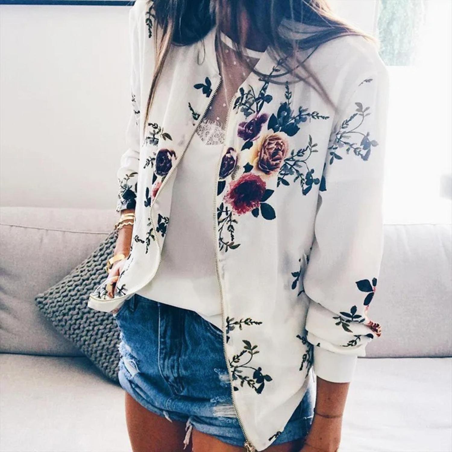 Women’s Floral Print Jacket
