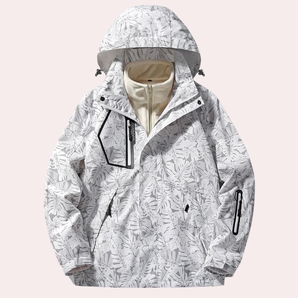 Women’s Jacket With Adjustable Hood And Defined Silhouette