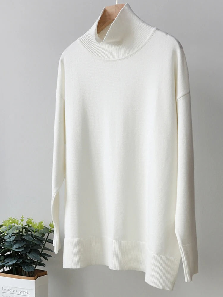 Women’s Long Sleeve High Neck Sweater