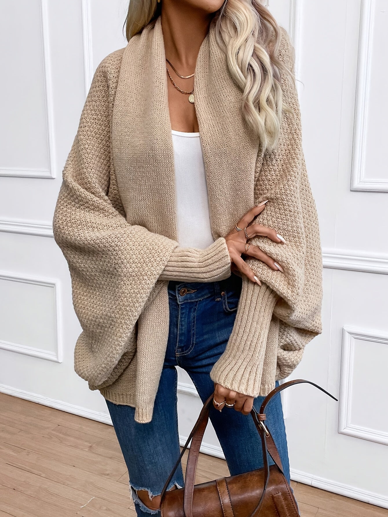 Women’s Long Sleeve Knit Cardigan
