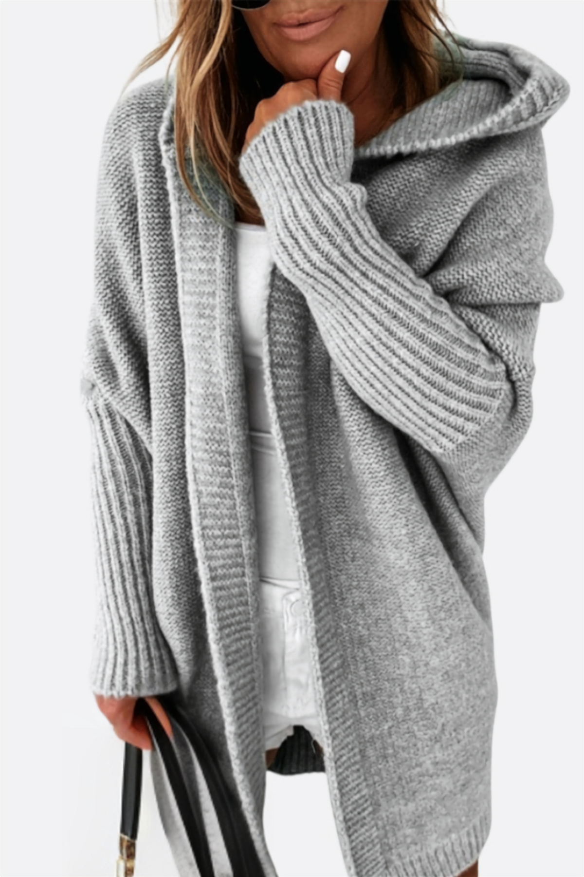 Women’s Oversized Hooded Cardigan