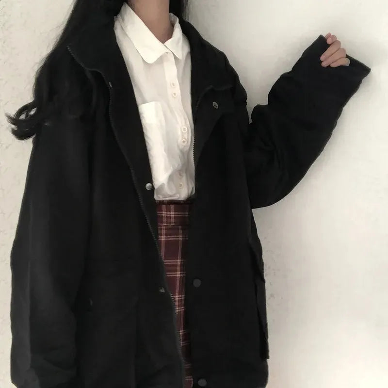 Women’s Oversized Jacket With Defined Silhouette