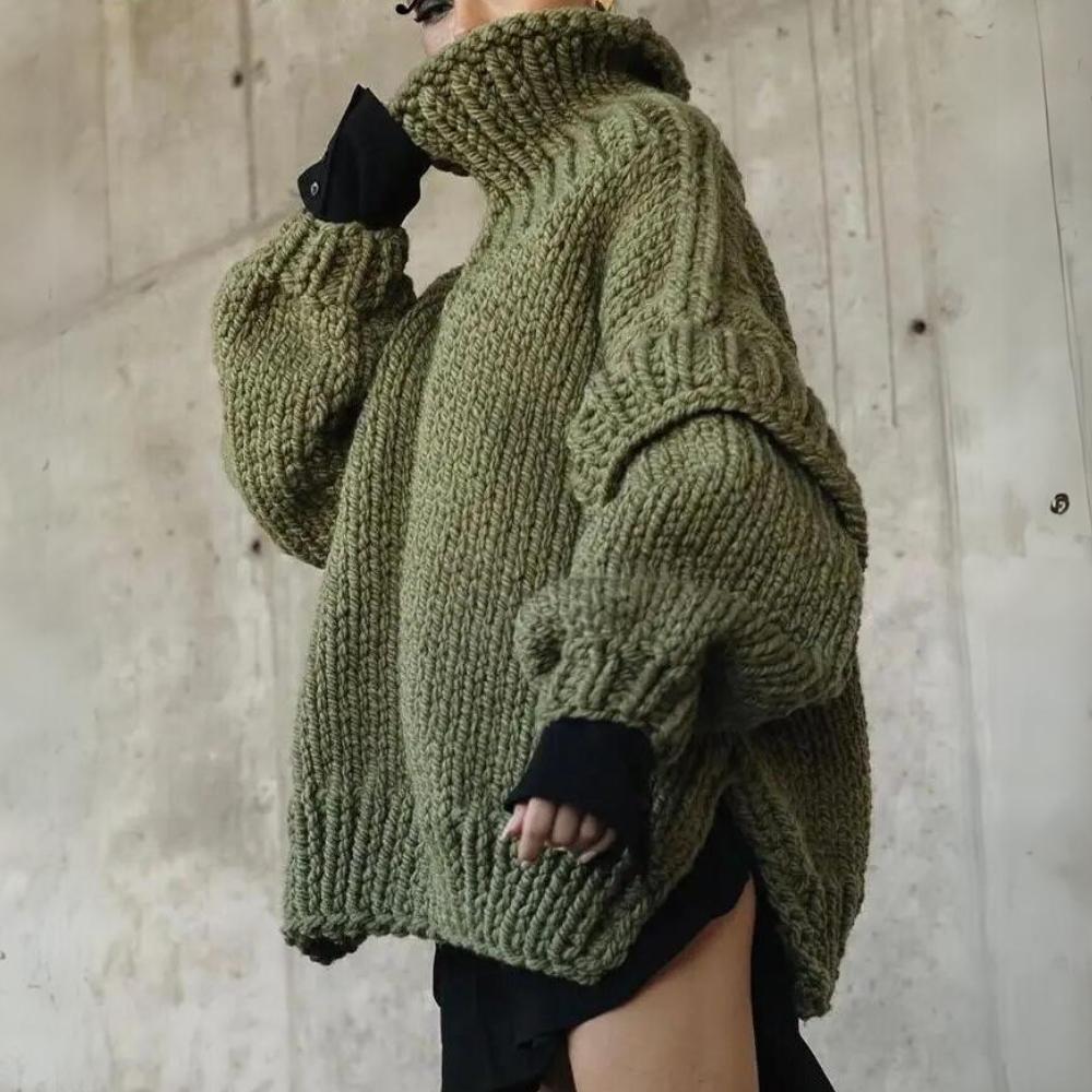 Women’s Oversized Turtleneck Sweater