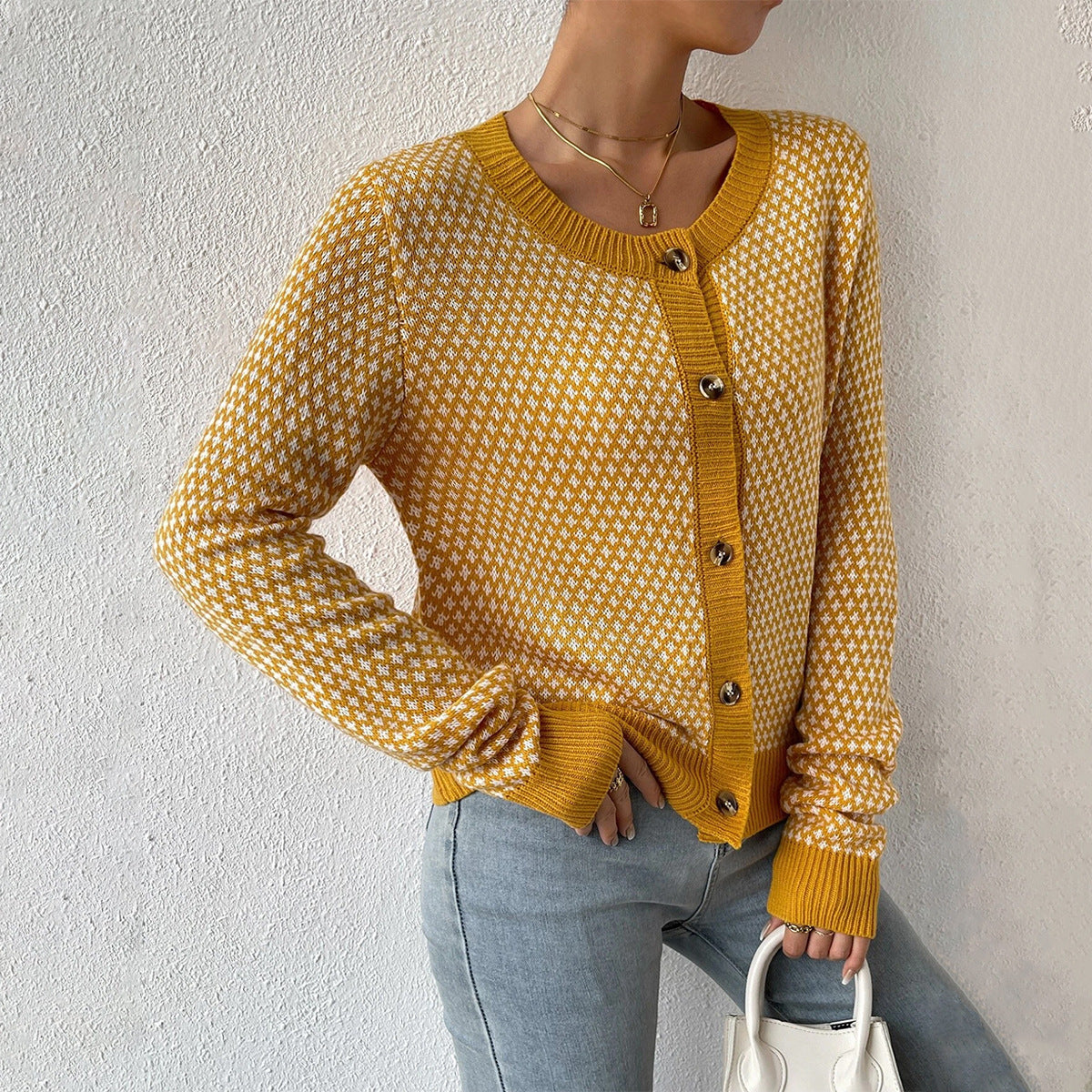 Karina | Women's Button-Front Cardigan Sweater 2