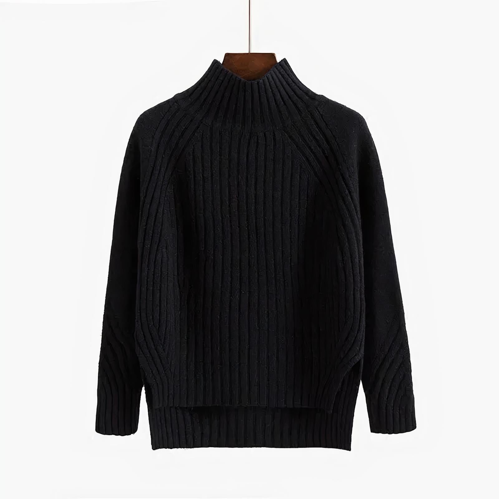 Women’s Textured Crew-Neck Sweater