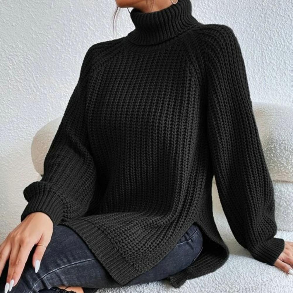Women's Turtleneck Jumper With Long Sleeves