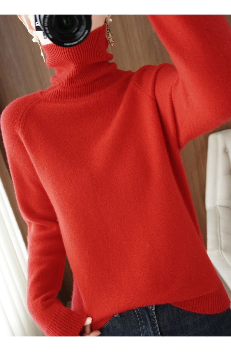 Women’s Turtleneck Knit Jumper