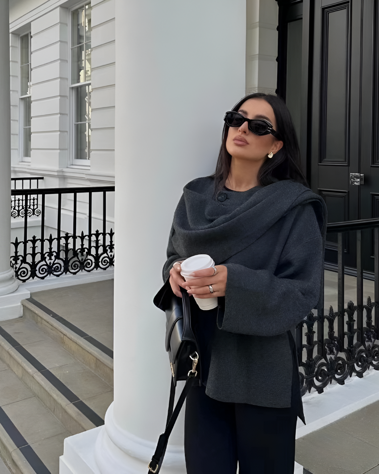 Women’s Warm Cape Coat