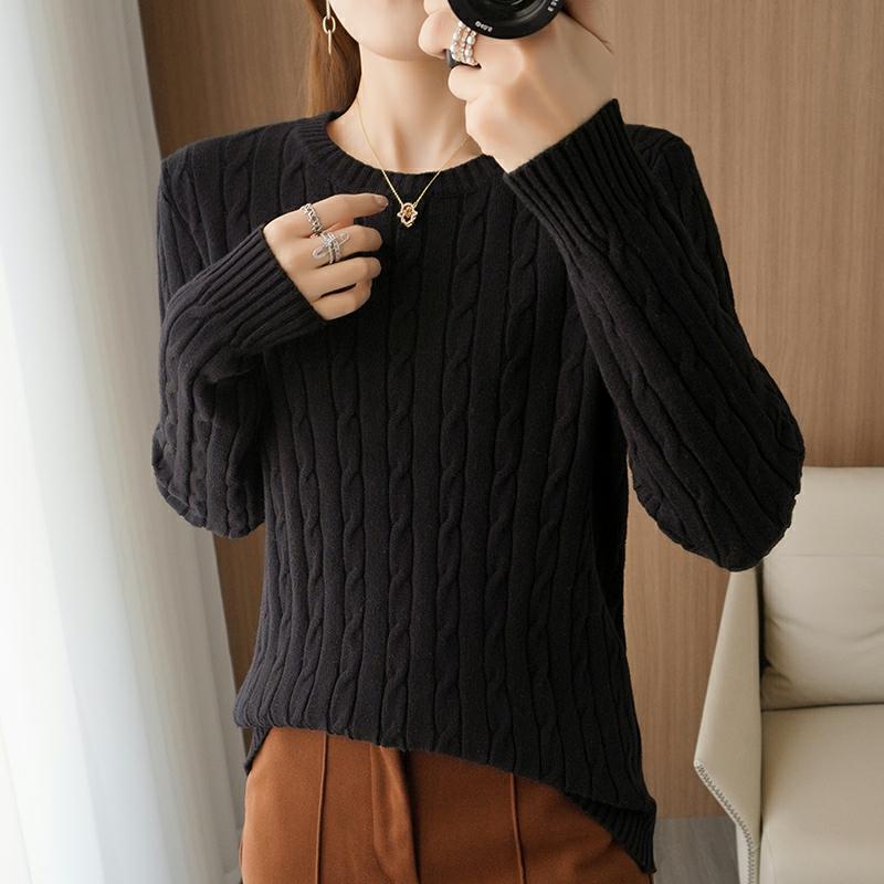 Women’s Winter Cable Knit Pullover Sweater