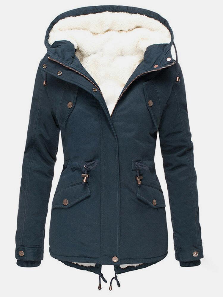 Women’s Winter Jacket With Adjustable Hood