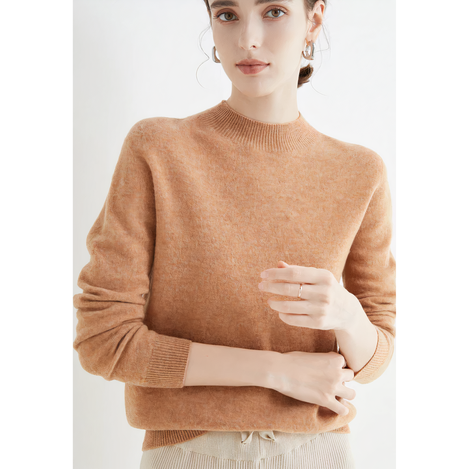 Mabel - Comfortable Long Sleeve Sweater