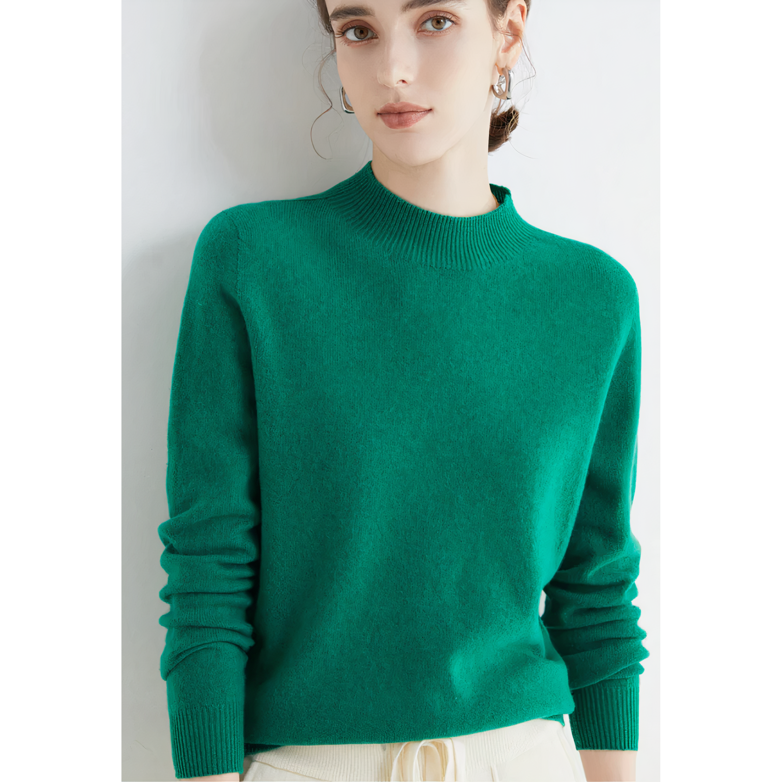 Mabel - Comfortable Long Sleeve Sweater