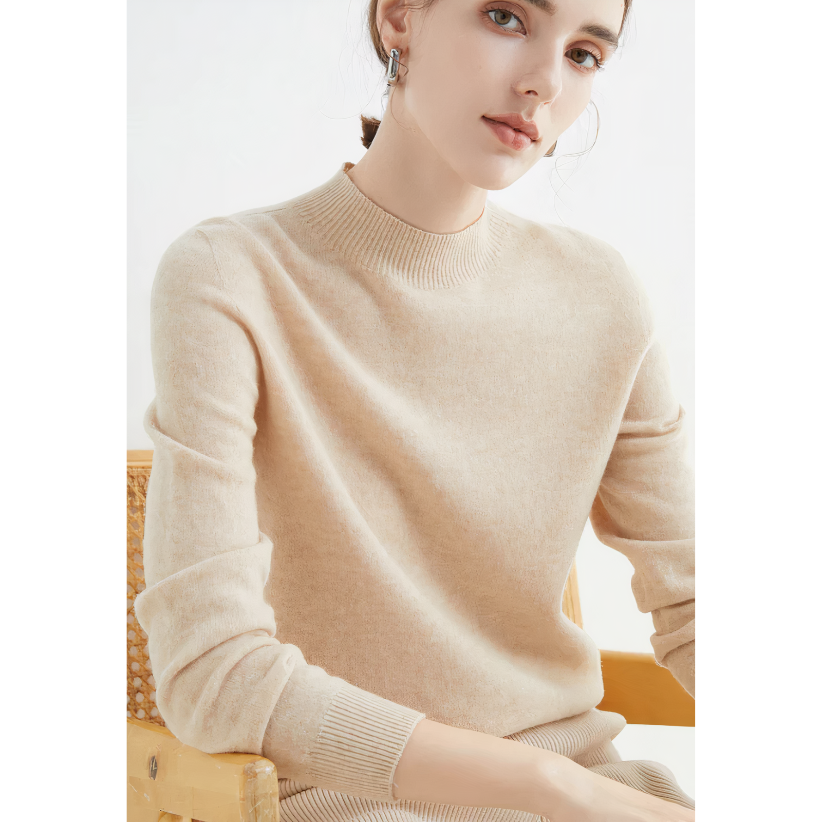 Mabel - Comfortable Long Sleeve Sweater