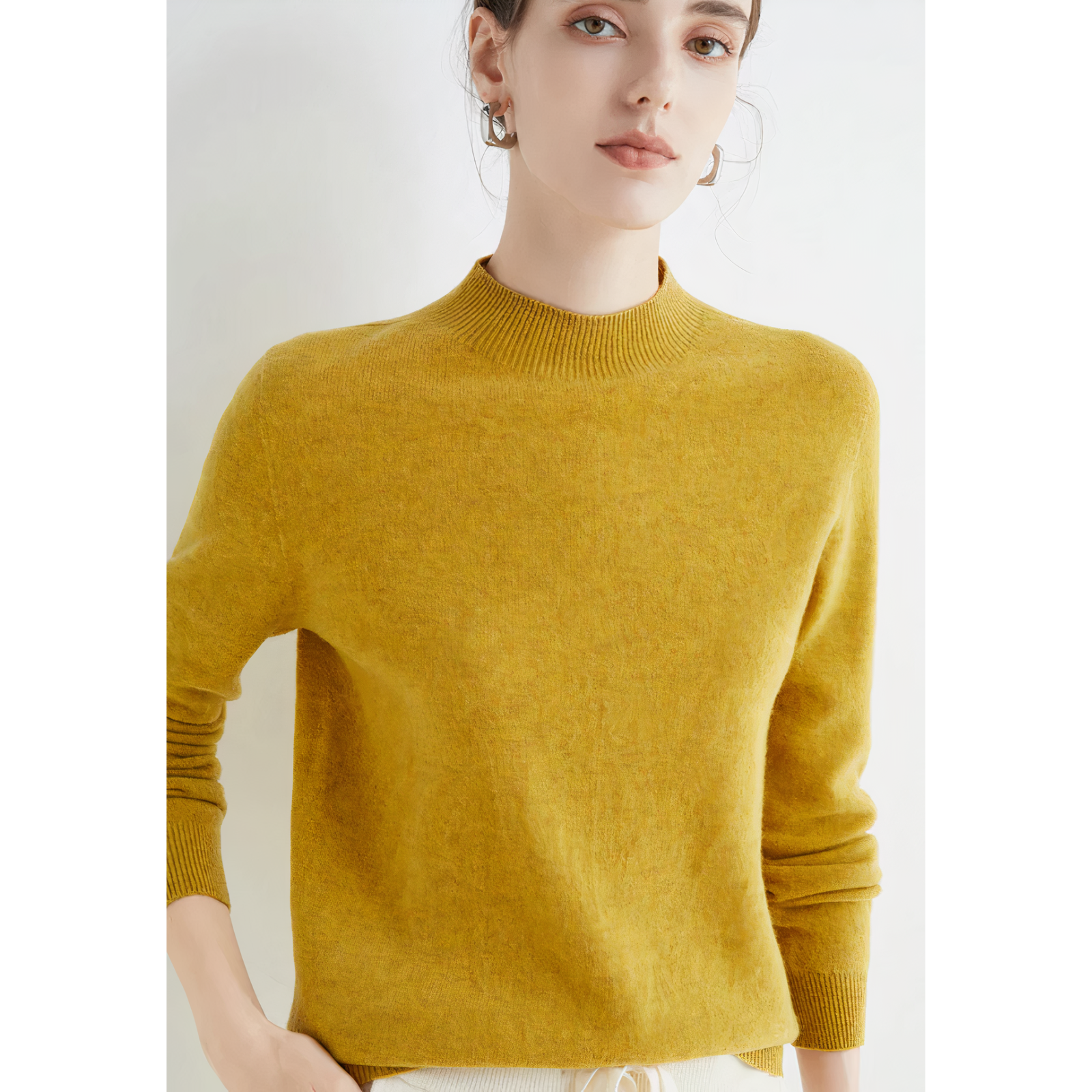 Mabel - Comfortable Long Sleeve Sweater