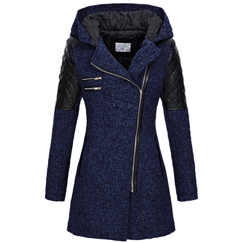 Rosalia - Elegant winter coat with hood