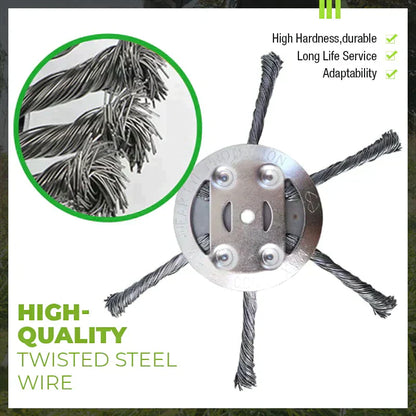 Steel Wire™ - The Ultimate Grass Cutting Head, Cutting Like a Pro!