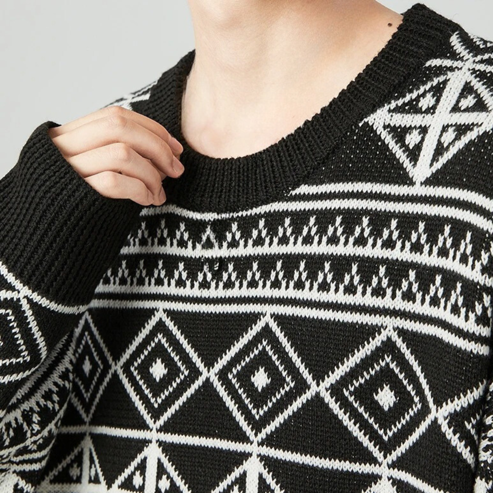 Adam - Stylish men's knitted jumper