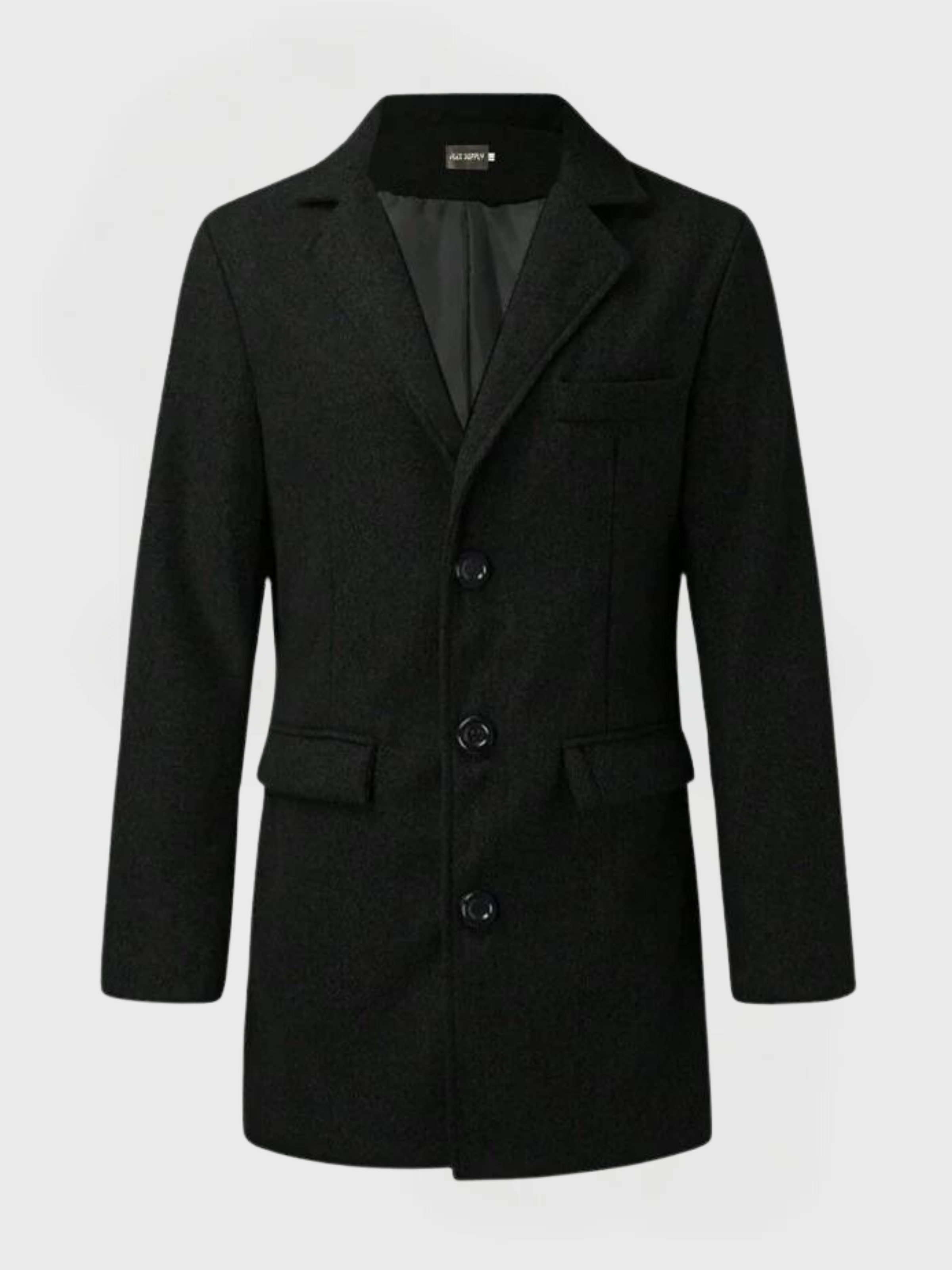 Brandon - Elegant Long Winter Coat for Men