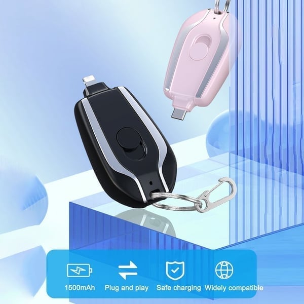 1+1 FREE | Keychain Power Bank™ Stay Charged Anywhere