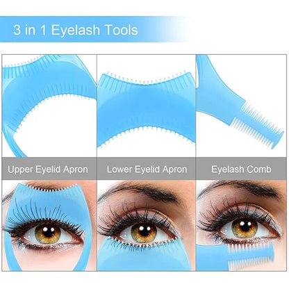 1+1 FREE | LashMaster™ 3in1 Eyelash Tools Mascara Shield Applicator Guard