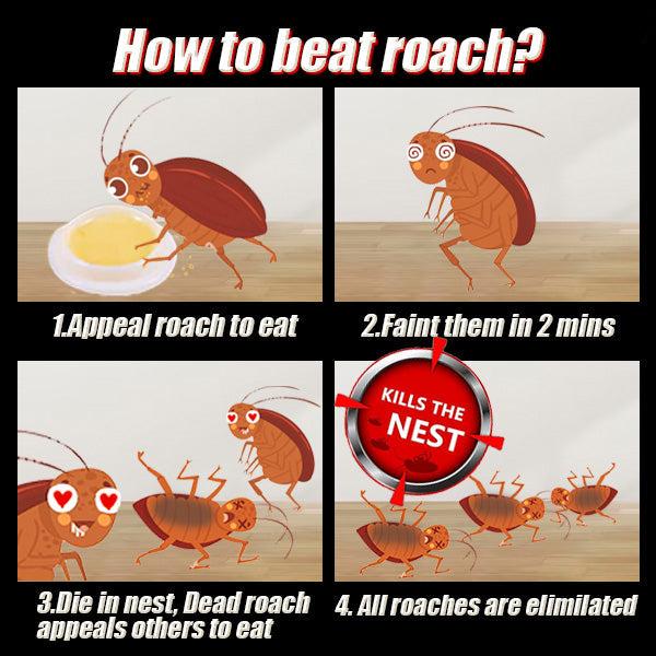 1+1 FREE | RoachBait™ Catches cockroaches quickly and effectively!